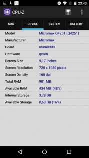 Micromax Canvas Juice A1 и A1 plus совместный обзор — Железо. 2
