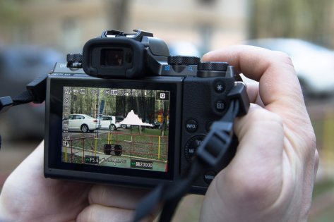 Обзор Canon EOS M5 Kit — Интерфейс. 2