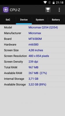 Обзор Micromax Q354