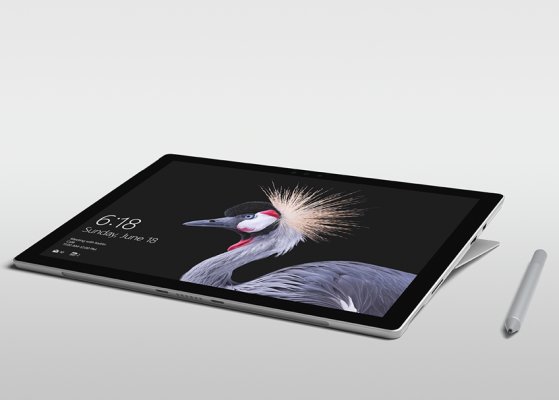Surface Pro (2017) получил новый процессор и бархатную клавиатуру