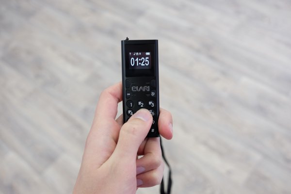 Обзор Elari NanoPhone C — Программное обеспечение. 1
