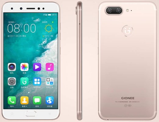 Смартфон Gionee S10 получил двойную фронтальную камеру