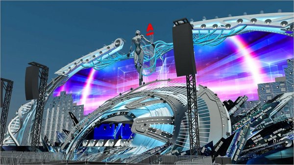Как выглядит главная сцена Alfa Future People 2017