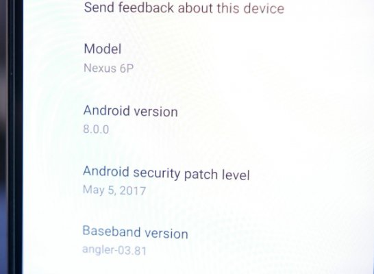 Android 8.0 подтвержден компанией Google