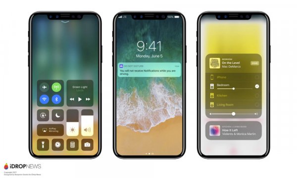 Новости Apple: утечка дизайна iPhone 8 и беспилотные автомобили