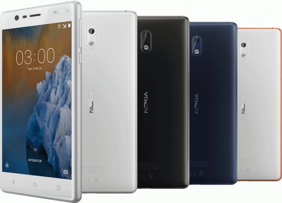 Стартовали российские продажи Nokia 3 и Nokia 5