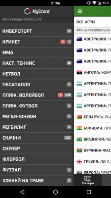 Как следить за спортивными событиями на смартфоне
