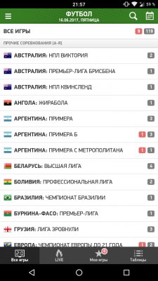 Как следить за спортивными событиями на смартфоне