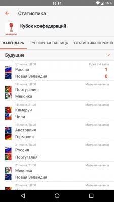 Как следить за спортивными событиями на смартфоне