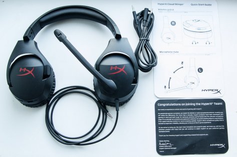 Обзор HyperX Cloud Stinger — Упаковка, комплект поставки и внешний вид. 7