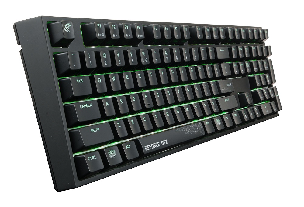 Cooler Master представила клавиатуру для поклонников NVIDIA Cooler Master представила клавиатуру для поклонников NVIDIA