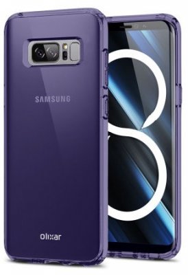 Появились чехлы для Galaxy Note 8, раскрывающие его дизайн