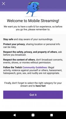Стримить на Twitch можно будет со смартфона