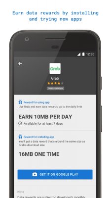 Triangle — приложение Google для экономии мобильного трафика
