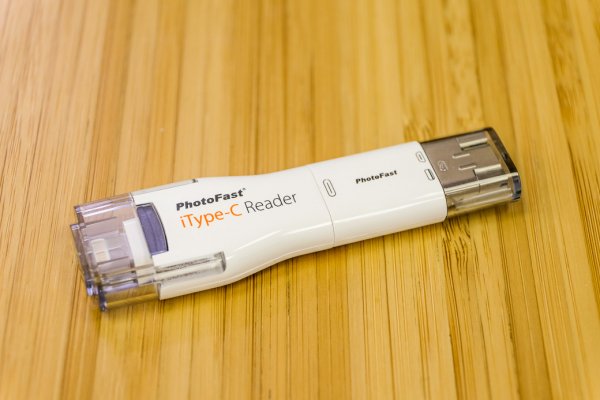 Обзор PhotoFast iType-C Reader — Подведём итоги. 1
