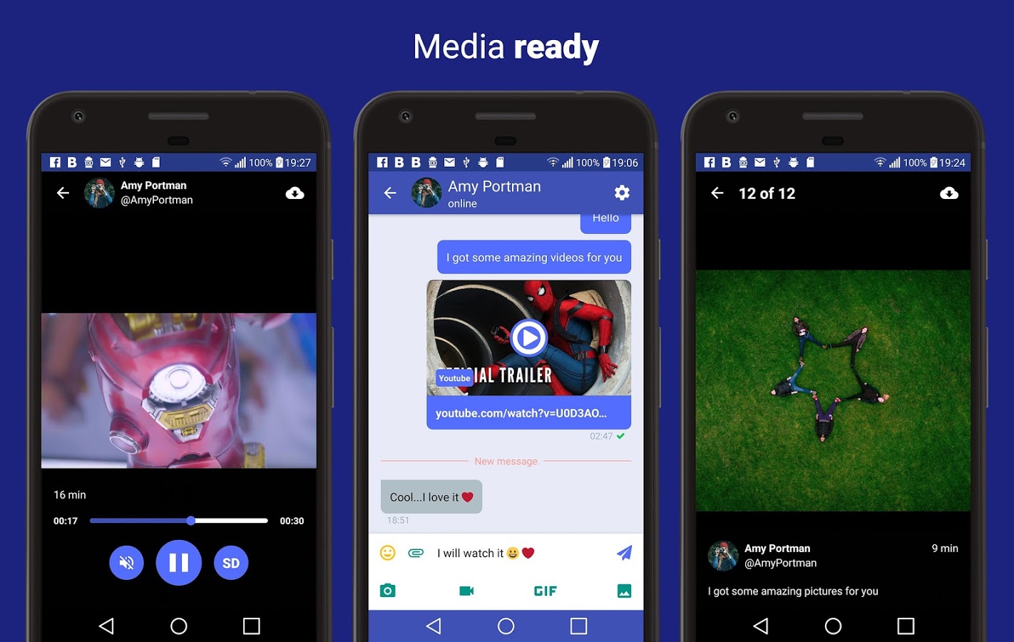Aquila Messenger 1.0.6. Скриншот 1