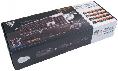 Обзор комплекта Gamdias HERMES E1+DEMETER E2+NYX E1 — Упаковка и комплектация. 1