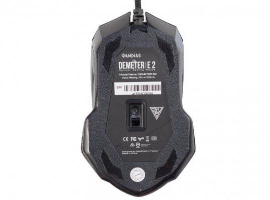 Обзор комплекта Gamdias HERMES E1+DEMETER E2+NYX E1 — Мышь DEMETER E2. 5