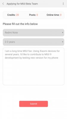 Как стать тестером MIUI 9