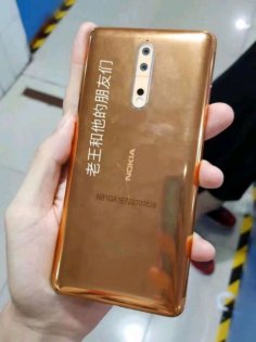 Флагман Nokia 8 впервые появился на фотографиях