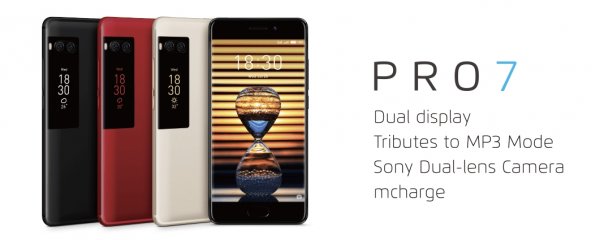 Meizu Pro 7 и Pro 7 Plus с двумя экранами представлены официально