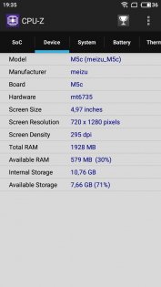 Обзор Meizu M5c — Железо. 2