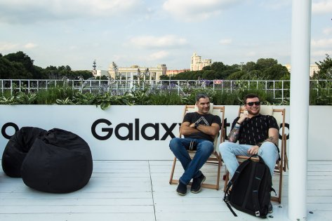 В Парке Горького открылся Samsung Galaxy Studio