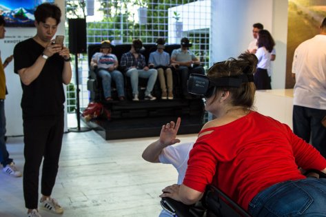 В Парке Горького открылся Samsung Galaxy Studio