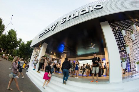 В Парке Горького открылся Samsung Galaxy Studio