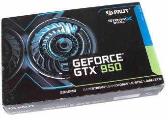 Обзор видеокарты PALIT GTX950 STORMX DUAL — Видеокарта PALIT GTX950. 1