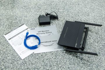 Обзор роутера ASUS RT-AC1200 — Комплектация. 5