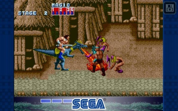 Официальный порт легендарной игры Golden Axe появился на Android и iOS