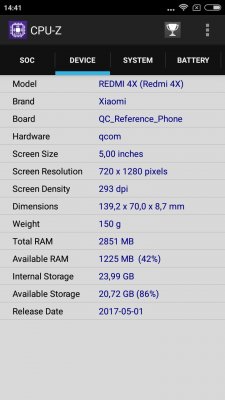 Сравниваем Redmi 4, 4X, 4A и 4 Pro — Железо. 14