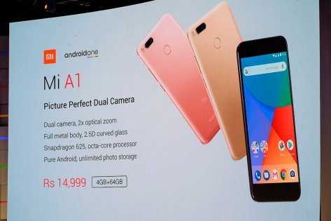 Презентация Xiaomi Mi A1 в Индии: как это было