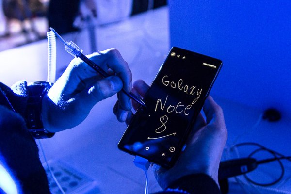 Samsung Galaxy Note8: презентация в России