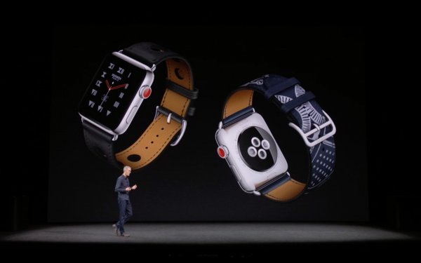 Apple представила Watch 3 — умные часы с LTE