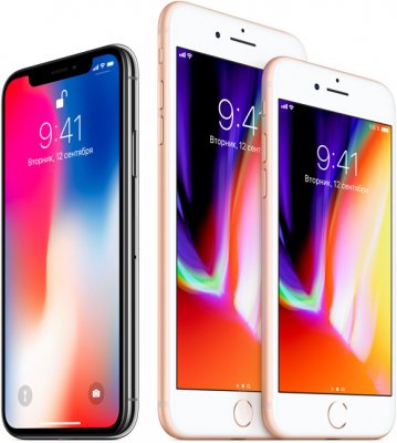 iPhone 8, iPhone 8 Plus и iPhone X — новые флагманы Apple