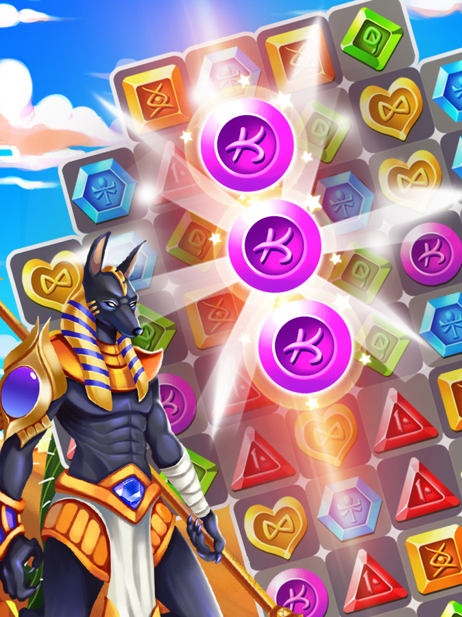Pharaoh Jewel Crush 1.4. Скриншот 2