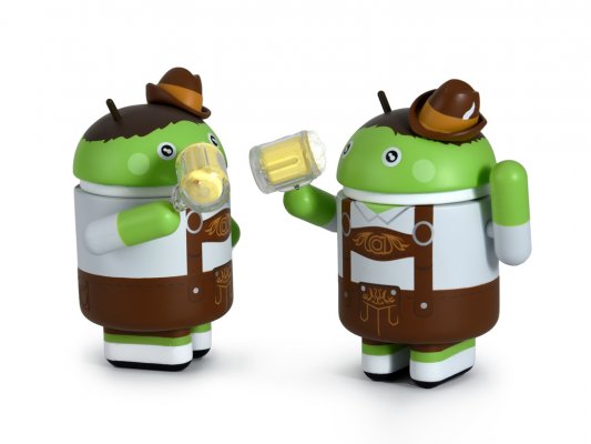 Dead Zebra выпустила фигурки Android в стилистике Октоберфеста