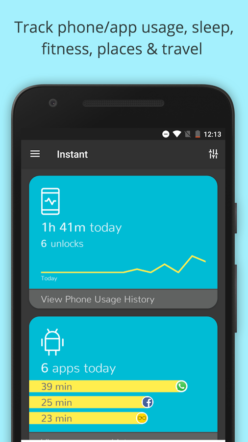 Instant - трекер времени 6.1.11. Скриншот 1