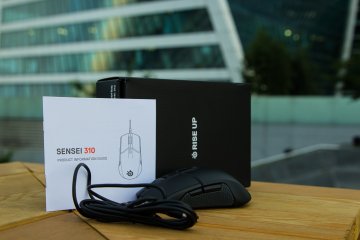 Обзор мышек SteelSeries Rival 310 и Sensei 310 — Комплектация. 7