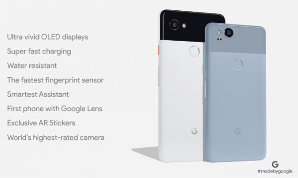 Google представила новые флагманы Pixel 2 и Pixel 2 XL