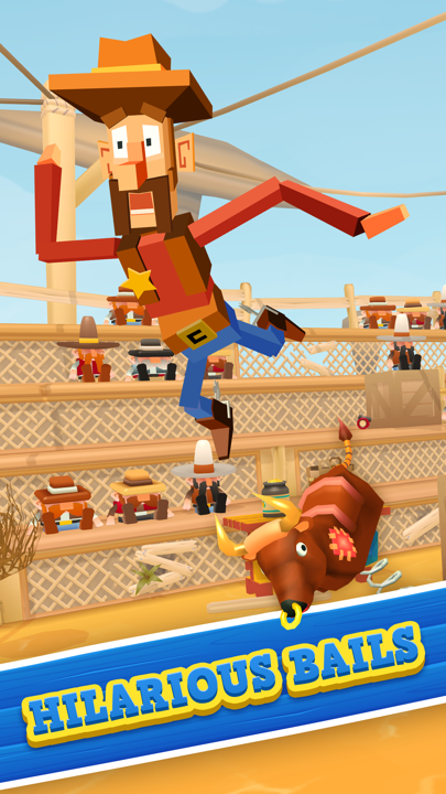 Blocky Bronco 1.0.2_123. Скриншот 3