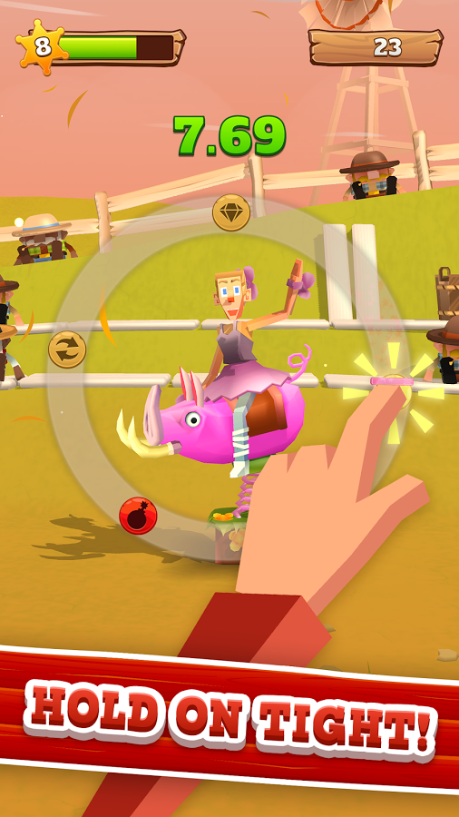 Blocky Bronco 1.0.2_123. Скриншот 14