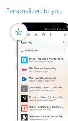 Бета Microsoft Edge уже доступна на Android