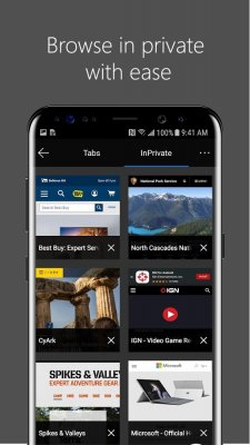 Бета Microsoft Edge уже доступна на Android
