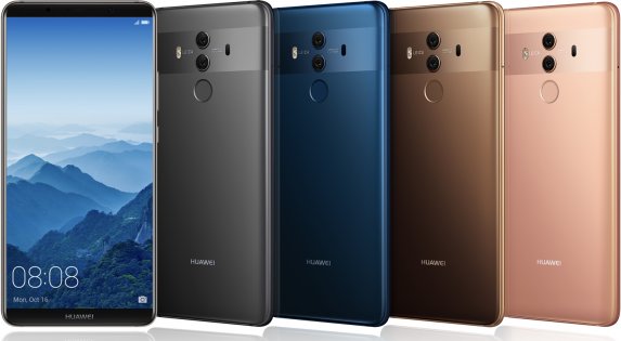 Флагманы Huawei Mate 10 и Mate 10 Pro представлены официально
