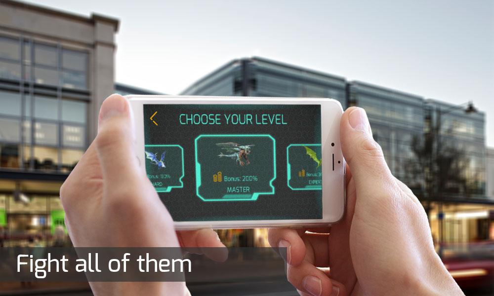 Hero Of Combat: AR Dragon Shooter Free FPS Games 1.008. Скриншот 4