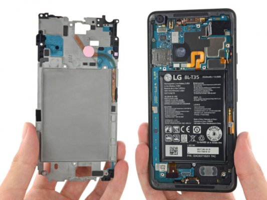 iFixit разобрали Pixel 2 XL и оценили ремонтопригодность