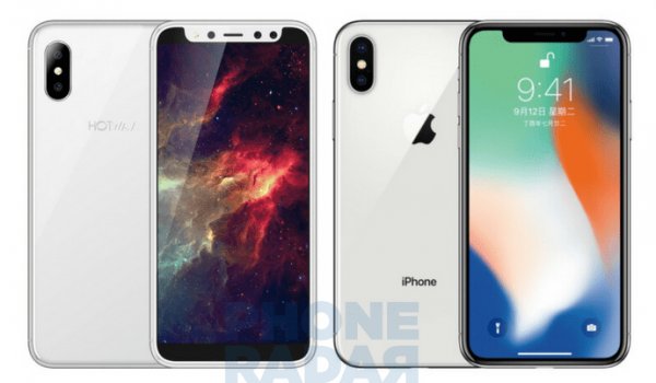 Китайцы уже продают клон iPhone X